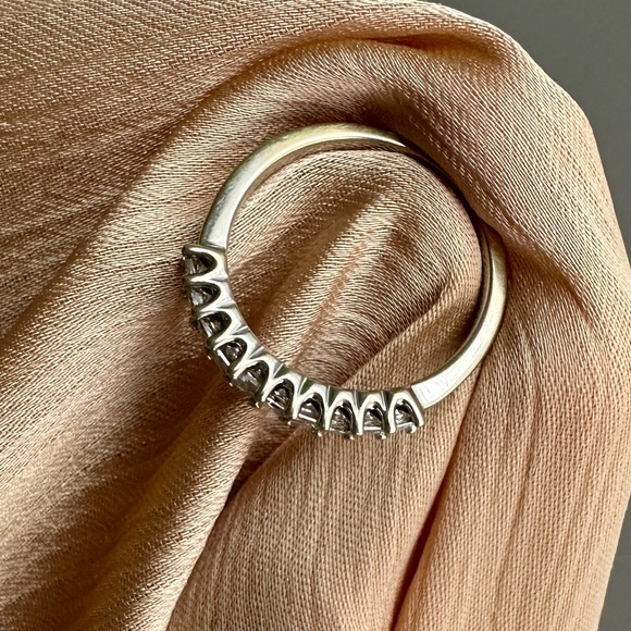 Zales 1/2 ct tw diamond ring in 14k gold. - Picture 9 of 9